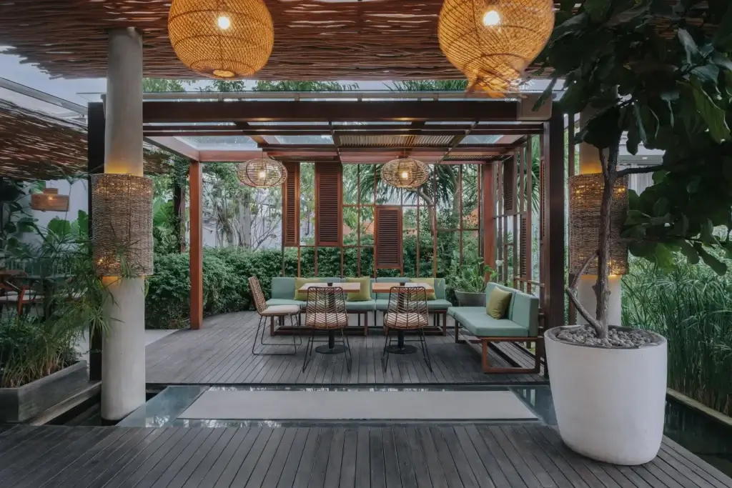 Rimbun Canggu Hotel Lobby and Lounge Area