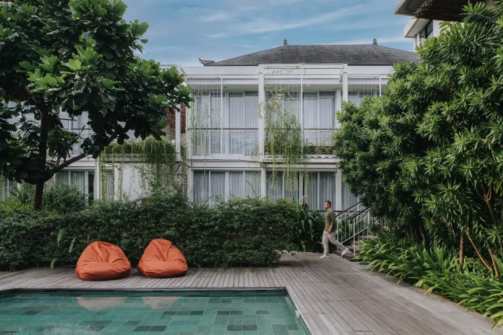 Rimbun Boutique Hotel Canggu — Tropical Garden
