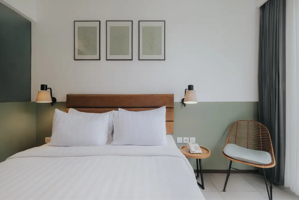 Superior Double Bed Setup